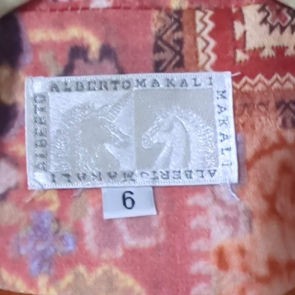 Women's Multicolor Patterned Jacket - image 3